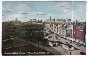 Boston, Mass, Tremont Street from Boylston St.