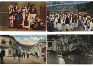 BOSNIA COLLECTION LOT OF POSTALLY USED 350 Vintage Postcards Pre-1940 (L3156)