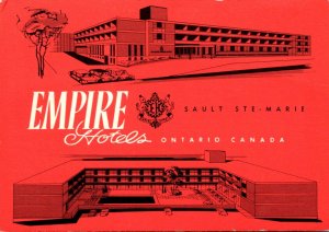 Canada Ontario Sault Ste Marie Empire Motor Hotel