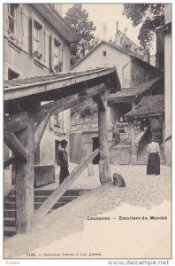 LAUSANNE , Vaud , Switzerland , 00-10s ; Escaliers du Marche