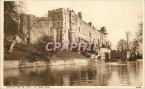 Modern Postcard Warwick castle from the River Avon