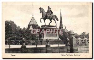 Old Postcard Essen Kaiser Wilhelm Denkmal