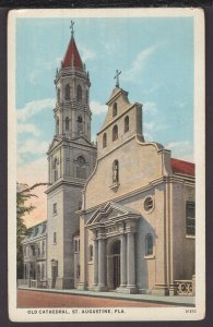 Florida St. Augustine - Old Cathedral, Oldest RC Church in US Built 1793-97 ~ WB