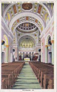 Virginia Richmond Interior Cathedral Of The Sacred Heart