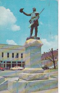 Tennessee Lawrenceburg Davy Crockett Statue 1957