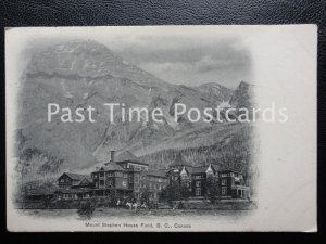 c1902 - Mount Stephen House Field, B. C. - Canada - Undivided Back