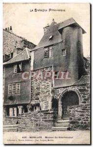 Old Postcard Morlaix Governor's House