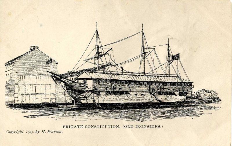 Frigate Constitution, Old Ironsides