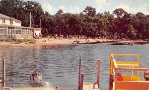 Beach and Boating Beach and Boating  - Detroit Lakes, Minnesota MN Postcard