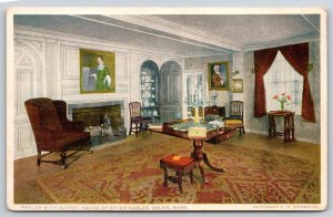 Detroit Pub Co~Salem MA~Parlor W/ Buffet @ House Of Seven Gables~Vintage PC