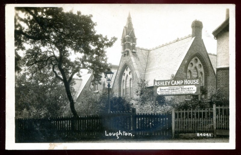 dc1721 - ENGLAND Loughton 1910s Ashley Camp House. Real Photo Postcard