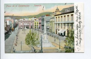 424411 Spain Canary Islands Tenerife Constitution Square Casino TRAM postcard