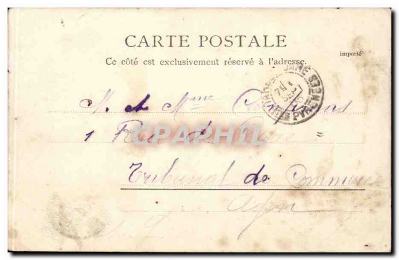 Old Postcard Tarbes Jardin Massey