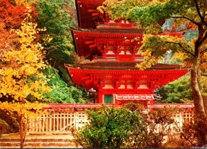 Japan Nara Hase-Dera Temple 1998