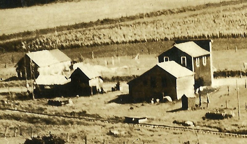 Hutton MINNESOTA RP 1910 GENERAL STORE Birdseye nr Preston Harmony GHOST TOWN!!