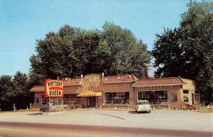 Zanesville Ohio Pottery Queen Exterior Vintage Postcard K20893