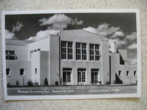 SUSANVILLE, CA (Lassen Co). 1940s MUNICIPAL SWMMING POOL building