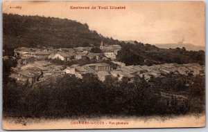 Environs de Toul Illustre CHARMES-la-Cote Vue Generale France Postcard