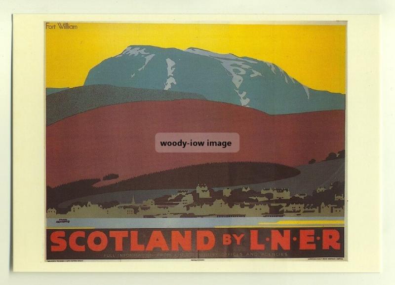 ad2728  -  LNER -  Scotland  -  modern poster advert postcard