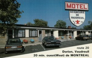 DORION , Quebec, Canada, 1960s-80s ; Motel Seigneurie De Vaudreuil