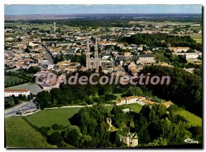 Postcard Modern Machecoul Loir Atl General aerial view in the foreground the ...