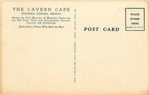 Mexico, Nogales, Sonora, The Cavern Cafe, Associated Litho