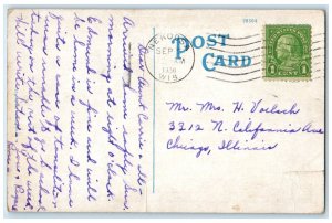 1930 Dam Paper Mill Nekoosa near Wisconsin Rapids Wisconsin WI Vintage Postcard 