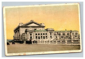 Vintage 1910's Postcard Union Passenger Station Kansas City Missouri