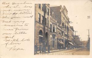 E82/ Sistersville West Virginia RPPC Postcard c1906 Wells Street Stores 21