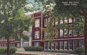 GOSHEN, Indiana, 1900-1910s; Goshen High School
