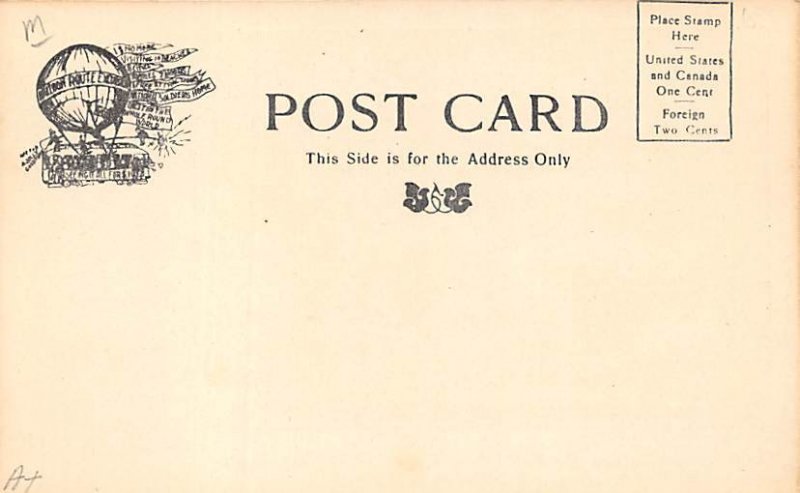 Riverside California Postcard