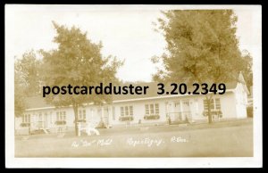 h2645 - REPENTIGNY Quebec 1940s Au Doc Motel. Real Photo Postcard