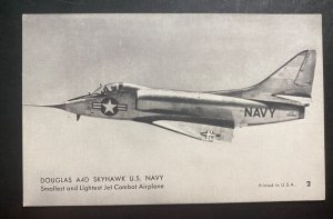 Mint USA Real Picture Postcard Douglas A4D Skyhawk US Navy Jet Combat