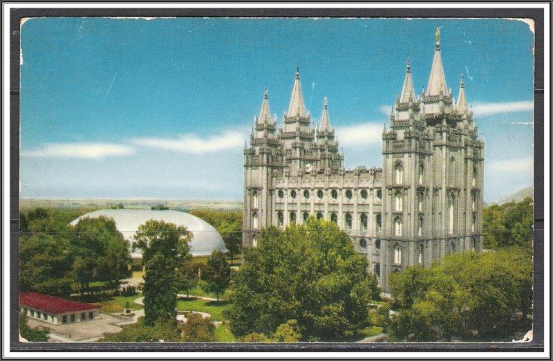 Utah, Salt Lake City Temple Square - [UT-017]