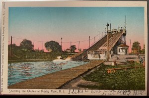 Vintage Postcard 1901-1907 Rocky Point Amusement Park, Warwick Rhode Island (RI)