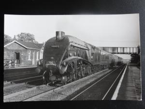 LNER No.60007 SIR NIGEL GRESLEY Steam Locomotive RP Photocard 110515