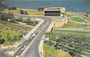 The Lake Front Lovely Lincoln Memorial Drive - Milwaukee, Wisconsin WI  