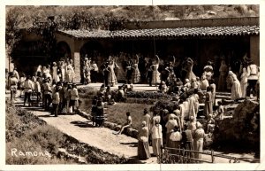 California Whittier Fiesta Dancers 1946 Real Photo