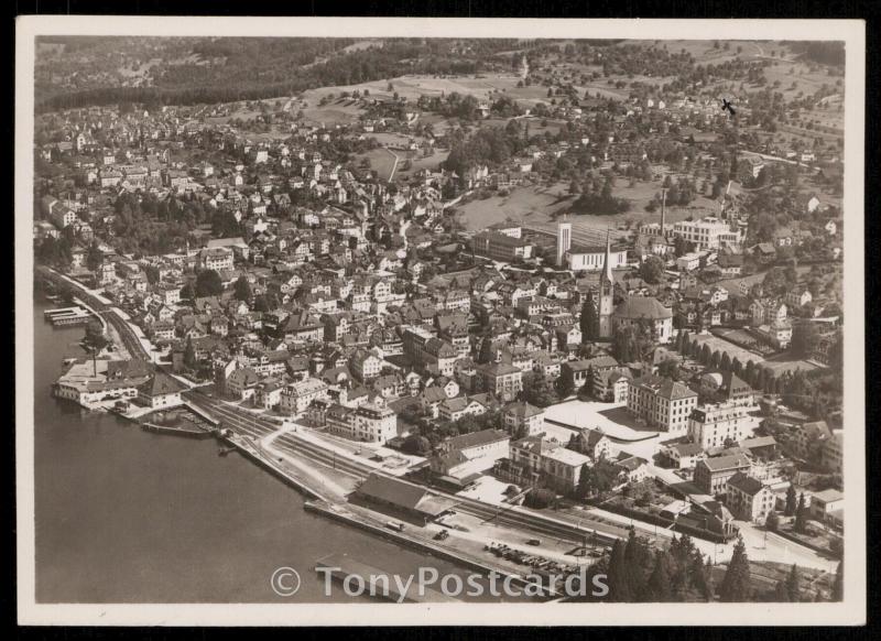 Flugaufnahme - Horgen am Zurichsee