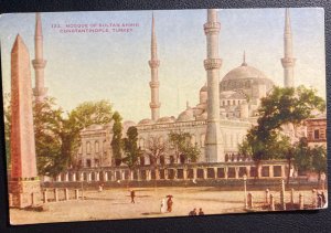 Mint Turkey Picture Postcard Constantinople Sultan Ahmid Mosquee