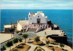 Postcard Modern Ischia Forio church of Soccoisa