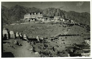 india, LEH, Himalaya, Panorama (1940s) Real Photo