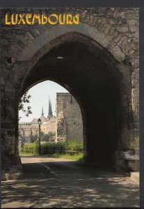 Luxembourg Postcard - Tour Jacob Avec Silhouette De La Cathedrale   B2366