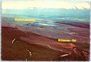 Postcard - Halemaumau Crater - Hawaii
