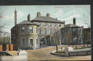 Canada Postcard - Government House, Halifax, Nova Scotia  RS4794