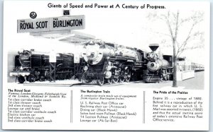 Postcard - Giants of Speed and Power at a Century of Progress - Chicago, IL