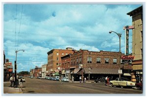 c1960 Grand Ave. Gateway Snowy Range Exterior Building Laramie Wyoming Postcard