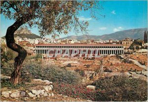 Postcard Modern Athens The Portico of Attalus