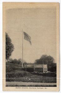 Stockton Springs, Me., Band Stand