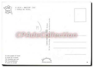 Modern Postcard Brive Hotel De Ville